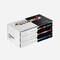 PIGMENT decobrush DESIGNER Set 36 pcs. (Basic, Passion, Violet-Blue)